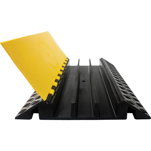Powerhouse Heavy-Duty Straight Cable Protector, 3 Channels, 36" L x 19.75" W x 3" H Kelford