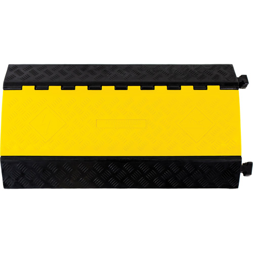 Powerhouse Heavy-Duty Straight Cable Protector, 5 Channels, 36" L x 19.75" W x 2.25" H Kelford