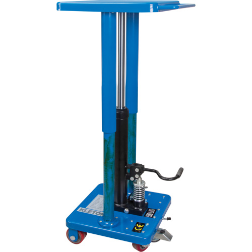 Hydraulic Work Table, 18" L x 18" W, Steel, 500 lbs. Capacity Kelford