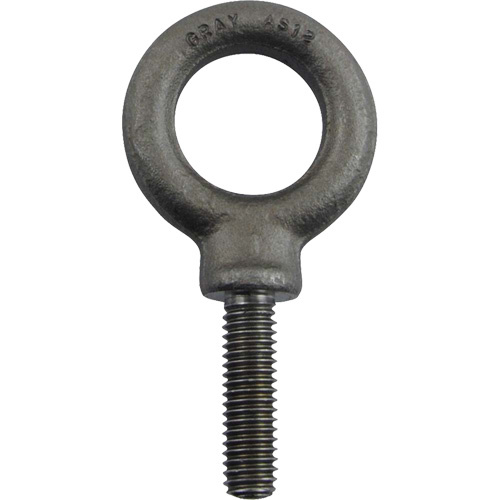 Alloy Steel Eye Bolt, 1" Dia., 1-1/4" L, 1480 lbs. (0.74 tons)/1480 lbs. Capacity Kelford