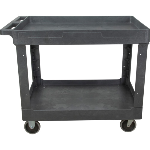 Utility Service Cart, 2 Tiers, 24-5/8" x 32-1/2" x 40", 550 lbs. Capacity Kelford