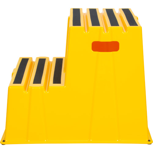 Industrial Step Stool, 2 Steps, 26" x 22-7/16" x 19-11/16" High Kelford