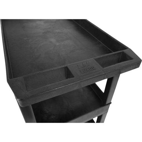 Tub Cart, 3 Tiers, 35-1/4" x 36-1/4" x 18", 300 lbs. Capacity Kelford