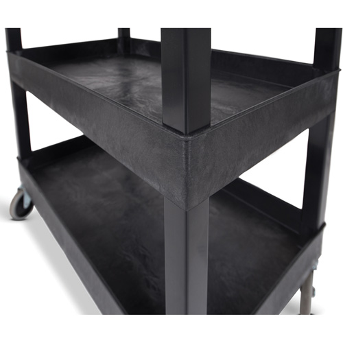 Tub Cart, 3 Tiers, 35-1/4" x 36-1/4" x 18", 300 lbs. Capacity Kelford
