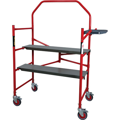 Buildman Portable Scaffold, 40-5/8" D x 4' H Kelford