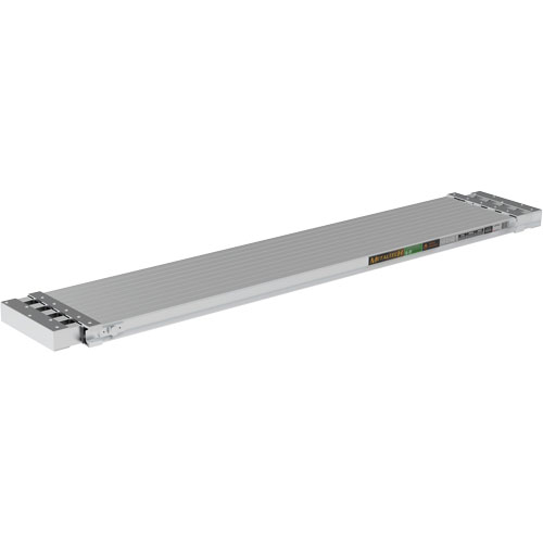 Telescoping Work Plank, 108" W x 12" D, 250 lbs. Capacity, Knocked Down Kelford