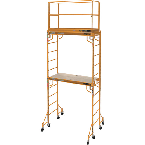 Complete 12' Drywall Baker Scaffold Tower Set, 58-1/2" D x 183" H Kelford