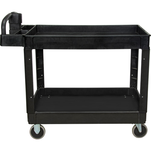 Utility Cart, 2 Tiers, 25-5/8" x 33-1/2" x 43-3/4", 550 lbs. Capacity Kelford