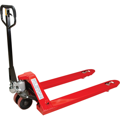 Manual Pallet Truck, Steel, 48" L x 27" W, 5500 lbs. Capacity Kelford