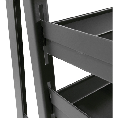 Single-Sided Heavy Duty A-Frame Cart with 6 Trays, 38" x 25" x 63", 2500 lbs. Capacity Kelford