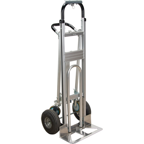 3-in-1 Convertible Hand Truck, Aluminum, 600 lbs. Capacity Kelford