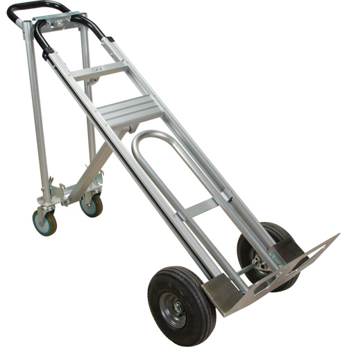 3-in-1 Convertible Hand Truck, Aluminum, 600 lbs. Capacity Kelford