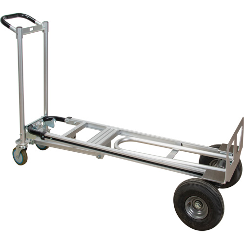 3-in-1 Convertible Hand Truck, Aluminum, 600 lbs. Capacity Kelford