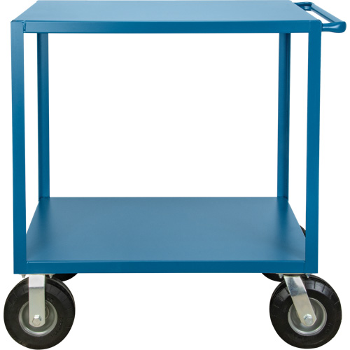 Outdoor Shelf Cart, 2 Tiers, 24" W x 39" H x 39" D, 1200 lbs. Capacity Kelford