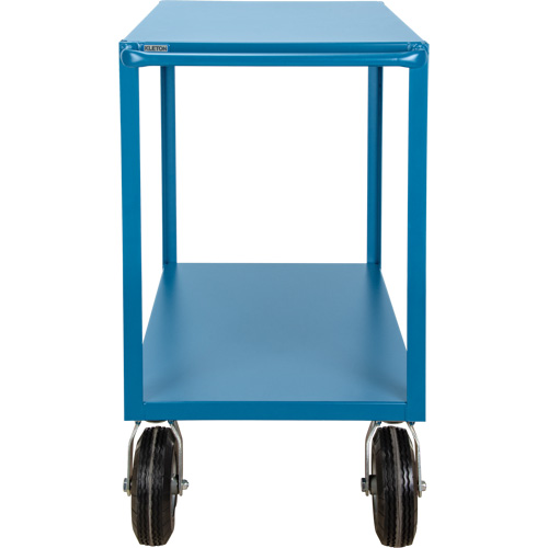 Outdoor Shelf Cart, 2 Tiers, 24" W x 39" H x 39" D, 1200 lbs. Capacity Kelford