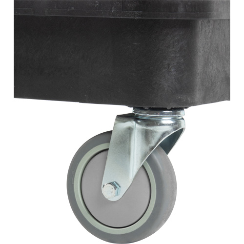 Chariot utilitaire avec tablette &agrave; bordure profonde, 3 tiers, 19" x 39-1/2" x 28-1/4", Capacit&eacute; 330 lb Kelford