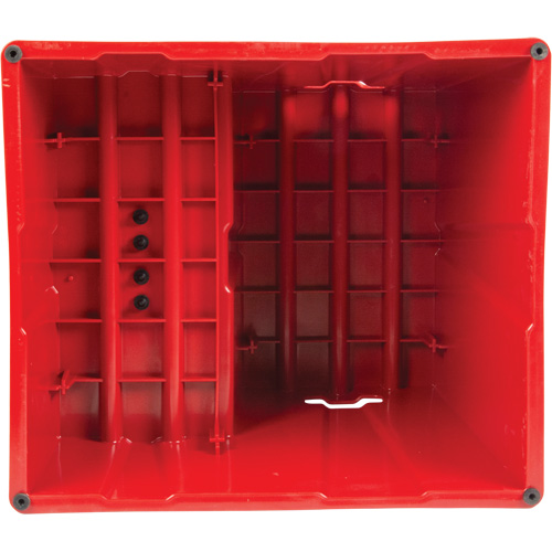 Escabeau industriel, 2 marches, 26" x 22-7/16" x Hauteur 19-11/16" Kelford