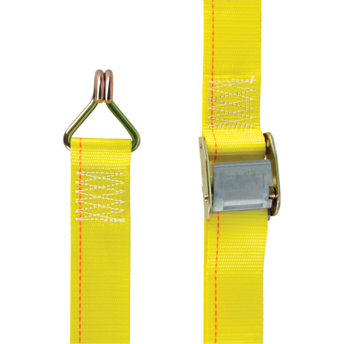 Tendeur d'arrimage &agrave; cliquet, Boucle &agrave; came, 2" la x 12' lo, Charge d'utilisation 500 lb (227 kg) Kelford