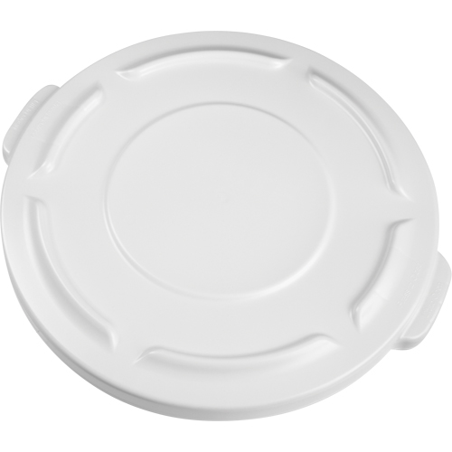 Round Brute&reg; Tops, Flat Lid, Plastic/Polyethylene, Fits Container Size: 19-7/8" Dia. Kelford