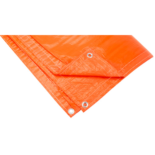 Insulated Tarps, Polyethylene, Orange, 20' x 12' x 8 mils Kelford