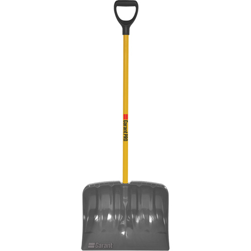 High Capacity Mountain Mover Snow Shovel, Polypropylene Blade, 19" Wide, D-Grip Handle Kelford