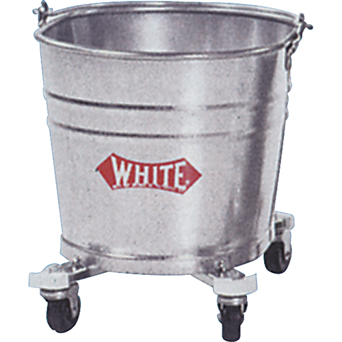 Steel Mop Buckets, 6.5 US Gal. (26 qt.) Capacity Kelford