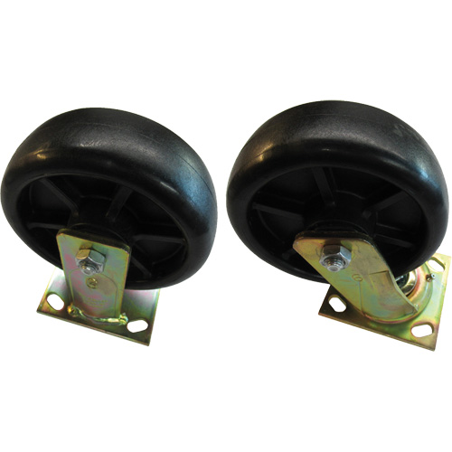 Conteneurs autobasculeurs en acier - ensemble de roulettes pour conteneurs Kelford