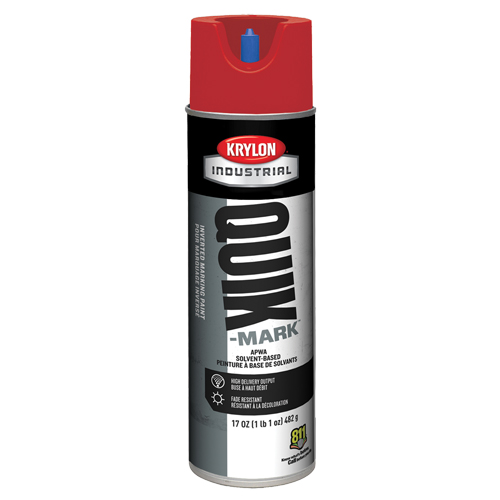 Industrial Quik-Mark Solvent-Based Inverted Marking Paint, 17 oz., Aerosol Can Kelford