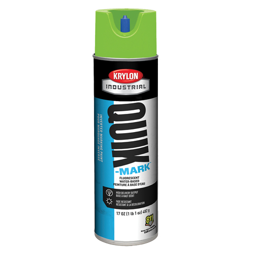 Peinture de marquage industrielle invers&eacute;e &agrave; base d'eau Quik-Mark, 17 oz, Canette a&eacute;rosol Kelford