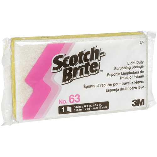 &eacute;ponge &agrave; r&eacute;curer pour les petits travaux Scotch-Brite, Cellulose/&agrave; r&eacute;curer, 3-1/2" la x 6" l Kelford