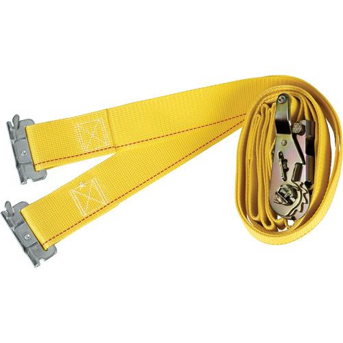 Logistic Straps, Ratchet, 2" W x 16' L, 1000 lbs. (454 kg) WLL Kelford