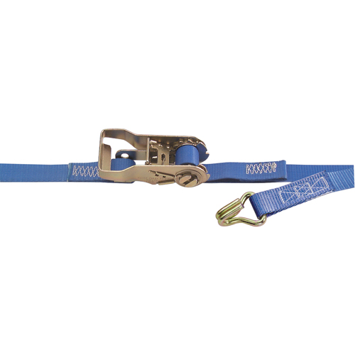 Tendeurs d'arrimage robuste, Crochet en J, 1" , 1,33' , Charge d'utilisation max. 835 lb (379 kg) Kelford
