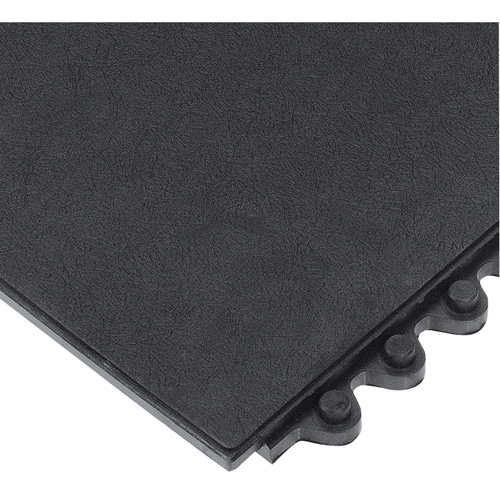 Tapis 24/Seven, Caoutchouc, 3' la c, 3' lo, 5/8" &eacute;paisseur, Noir Kelford