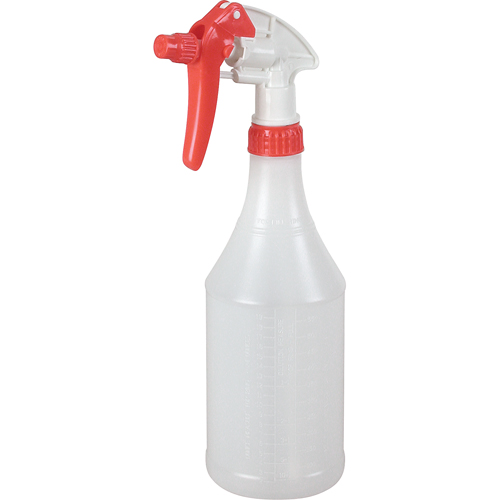 Round Spray Bottle with Trigger Sprayer, 24 oz. Kelford