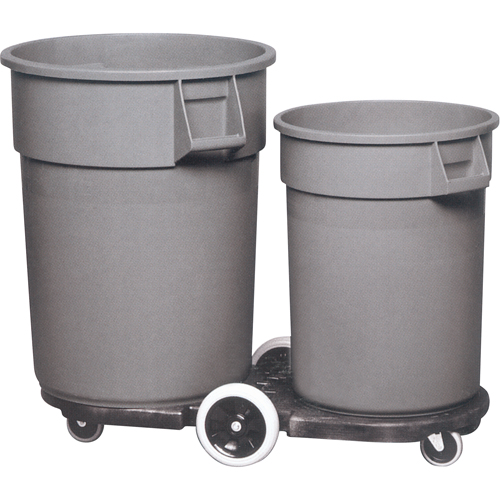 Socle roulant Tandem Brute, Noir Kelford