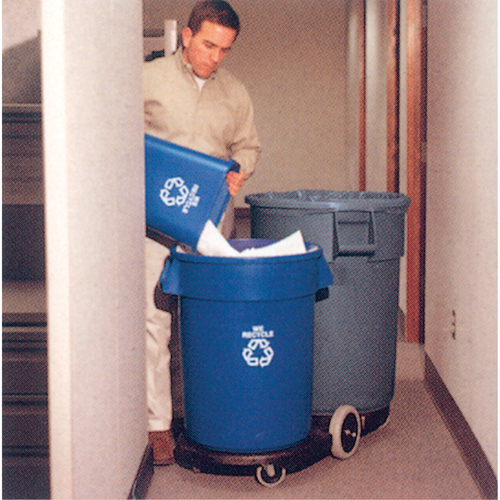 Socle roulant Tandem Brute, Noir Kelford