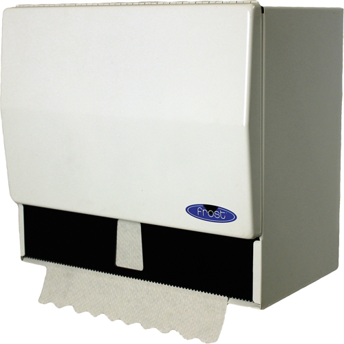 Roll or Single-Fold Towel Dispenser , Manual, 10.5" W x 6.75" D x 9.5" H Kelford
