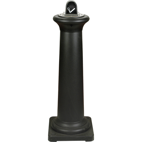 Groundskeeper Tuscan Cigarette Waste Collector, Free-Standing, Metal, 1 US gal. Capacity, 38-1/2" Height Kelford