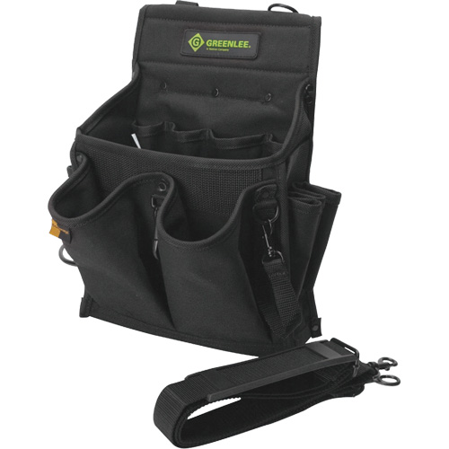 Sac &agrave; outils, Nylon, 20 pochettes, Noir Kelford