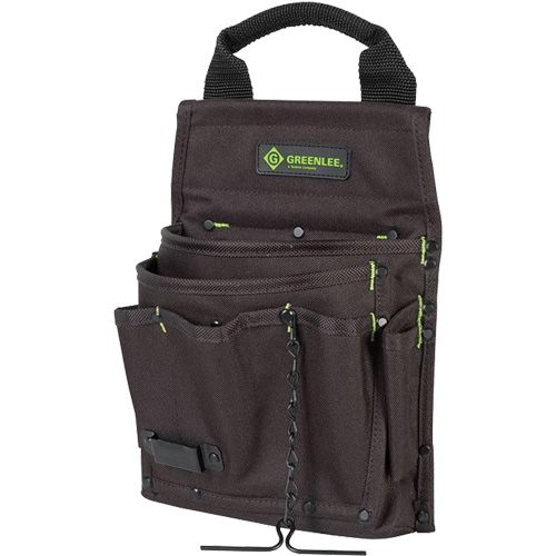 Sac &agrave; outils, Nylon, 7 pochettes, Noir Kelford