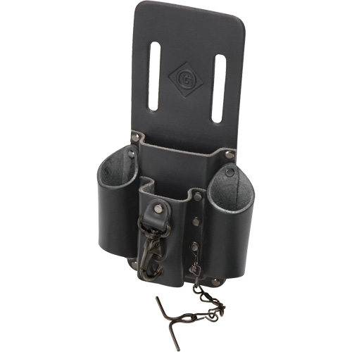 Poche pour ceinture porte-outils, Porte-outil multiple, Cuir, 4 Poches Kelford