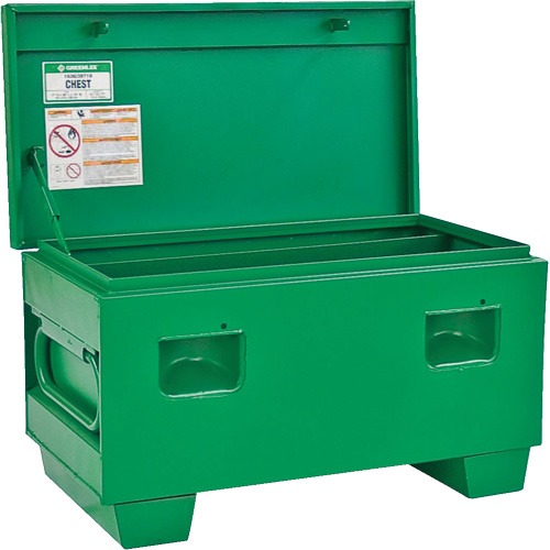 Chest Box, 36" W x 19" D x 17" H, Green Kelford