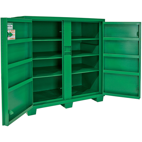 Coffret d'armoire, Acier, Vert Kelford