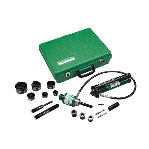Hydraulic Knockout Kit with Hand Pump and Slug-Buster&reg; Punches Kelford