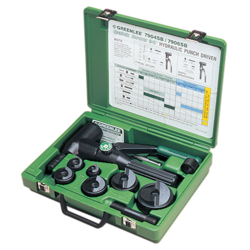 Quick Draw 90&reg; Hydraulic Knockout Kit with SlugBuster&reg; Punches Kelford