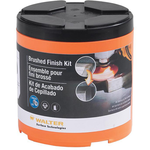 Trousse de finition bross&eacute;e pour surfaces planes Kelford