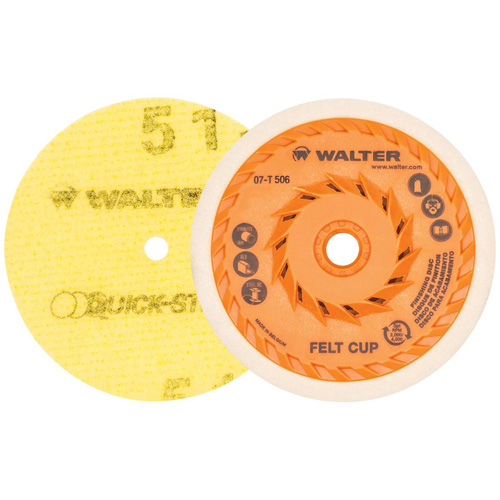 Quick-Step Instant Polish Discs, 5" Dia. Kelford