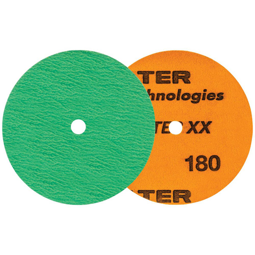 Quick-Step XX Sanding Disc, 4-1/2" Dia., 180 Grit, Ceramic Kelford