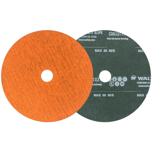 Coolcut XX Sanding Disc, Aluminum Oxide/Ceramic, 24, 6" Dia x 7/8" Arbor Kelford