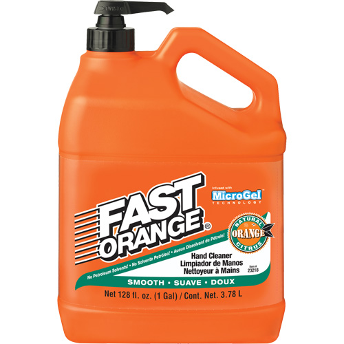 Hand Cleaner, Lotion, 3.78 L, Pump Bottle, Orange Kelford